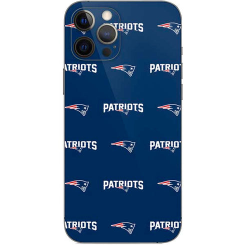 NFL New England Patriots Blitz Series iPhone 12 Pro Max Skin